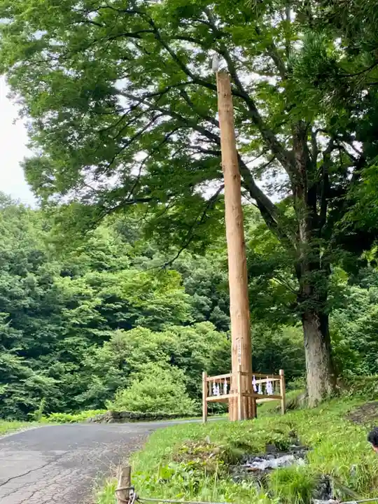 諏訪大社上社前宮のその他建物