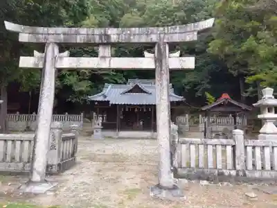 佐方八幡神社の鳥居