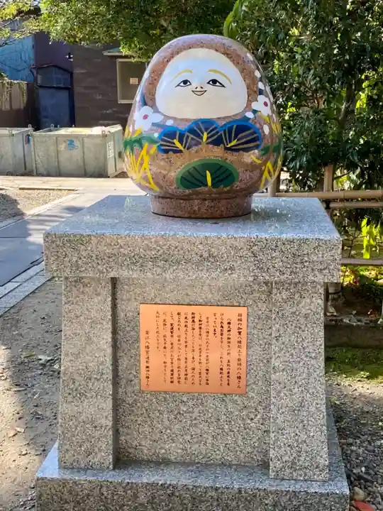 安江八幡宮(金沢水天宮)の像