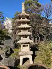 晴雲寺の塔