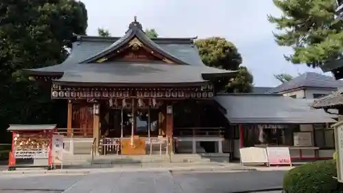 中野沼袋氷川神社の本殿・本堂