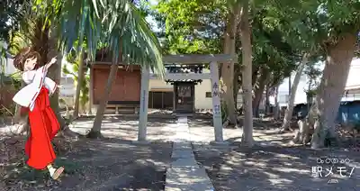 天祖神社の鳥居