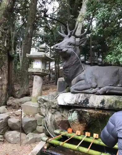 春日大社の手水舎