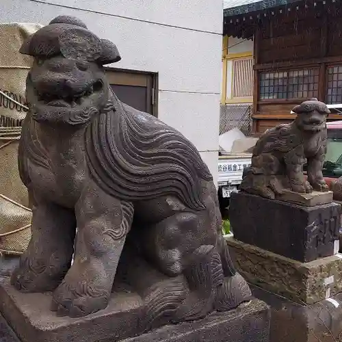 天祖神社の狛犬