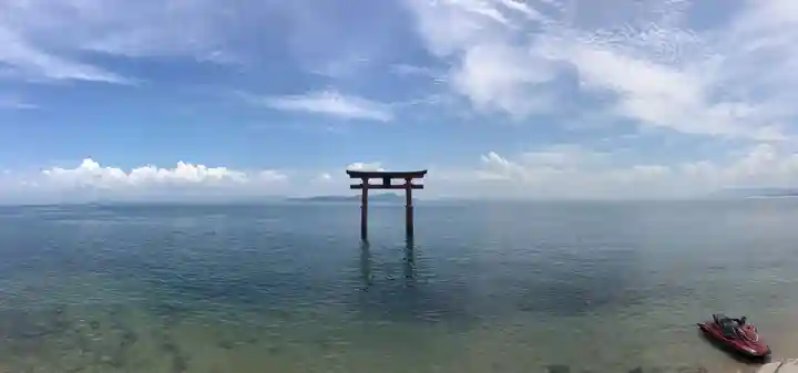白鬚神社の鳥居