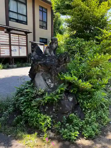 鷺宮八幡神社の狛犬