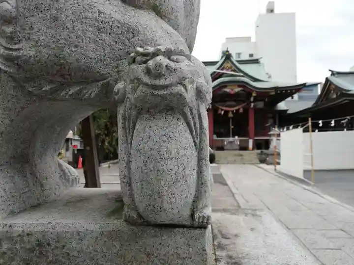 柏神社の狛犬