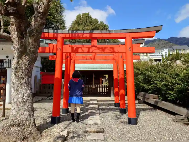 兵庫縣神戸護國神社の鳥居