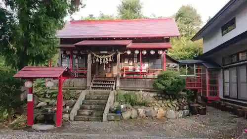 鹿角八坂神社の本殿