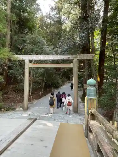 伊勢神宮内宮（皇大神宮）の鳥居