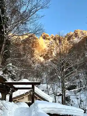 戸隠神社奥社の鳥居