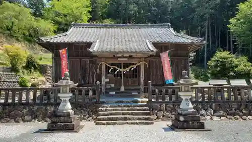 蜂前神社の本殿・本堂