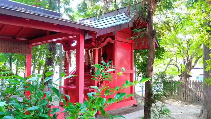 八幡社(白山社八幡社)の末社・摂社