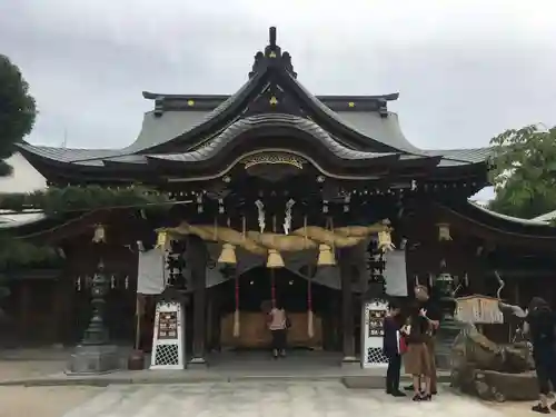 櫛田神社の本殿・本堂