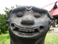 江部乙神社の狛犬