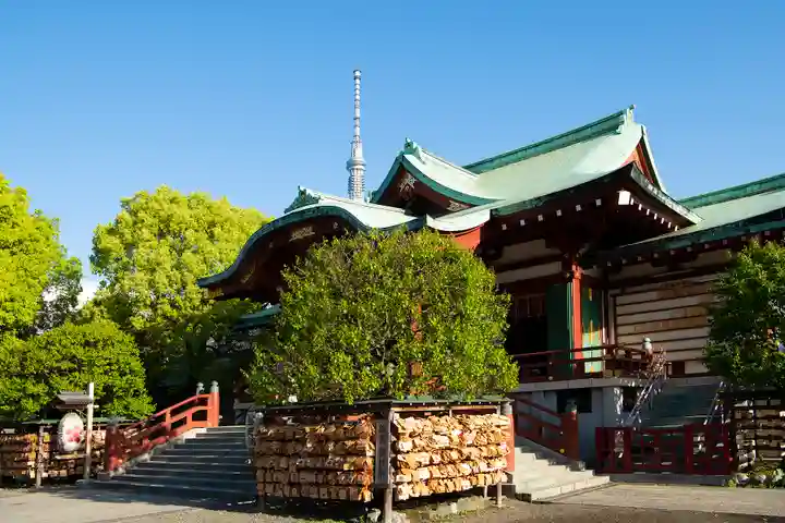 亀戸天神社の本殿・本堂