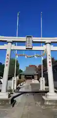 中馬場諏訪神社の鳥居