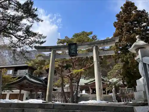 函館八幡宮の鳥居