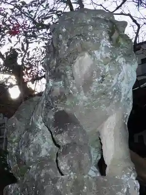 首途八幡宮の狛犬