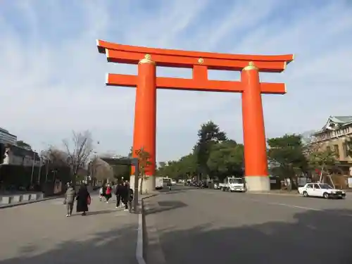 平安神宮の鳥居