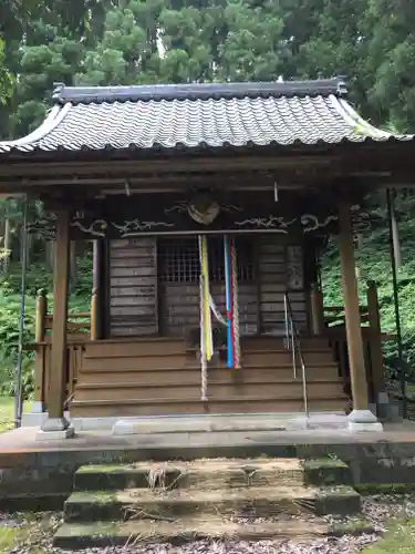 八幡神社の本殿・本堂