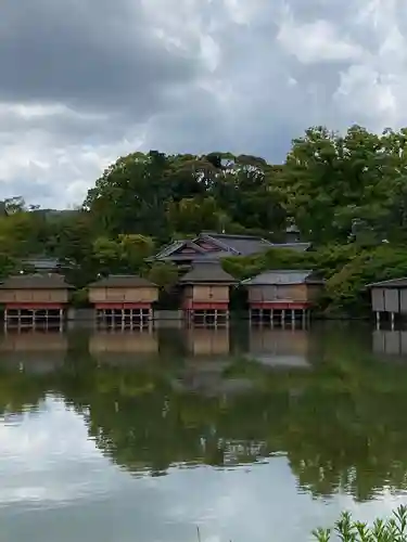 長岡天満宮の庭園