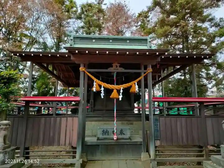 大和田氷川神社の末社・摂社