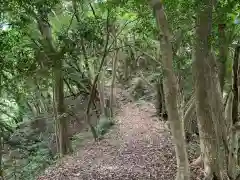 神社（名称不明）の自然