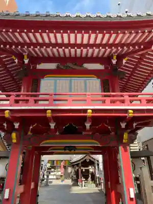 袋町お聖天　福生院の山門・神門