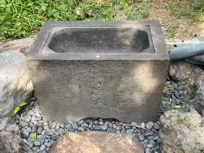 明長寺の手水舎