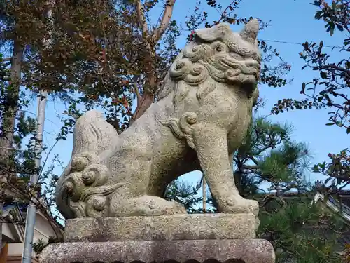 日吉神社の狛犬