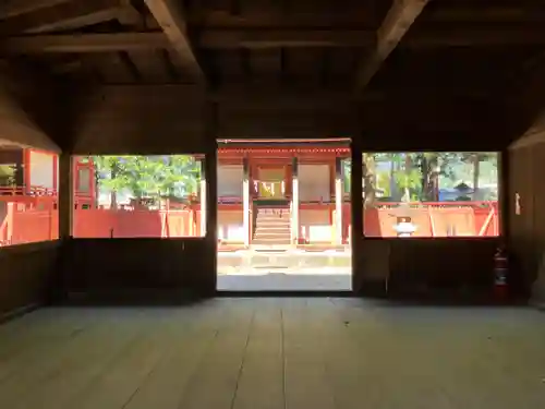 大井俣窪八幡神社の本殿