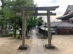 上田端八幡神社の鳥居