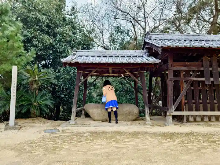 勝岡八幡神社の手水舎