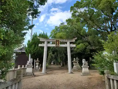 八雲社の鳥居