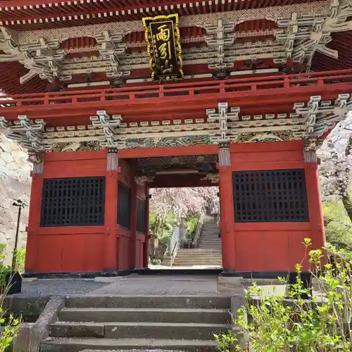 楽法寺（雨引観音）の山門