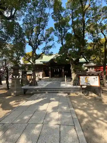 高津宮の本殿・本堂