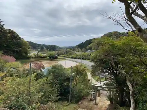 熊野神社の景色