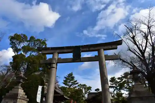 豊国神社の鳥居