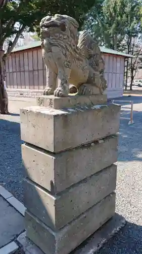 石山神社の狛犬