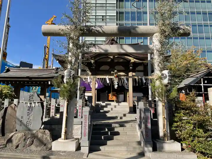 御穂鹿嶋神社の鳥居