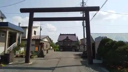 余市三吉神社の鳥居