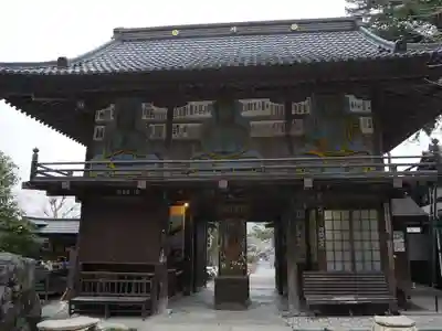 野坂寺の山門・神門
