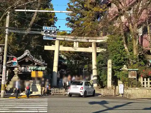 岡崎神社の鳥居