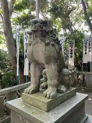 八百富神社の狛犬