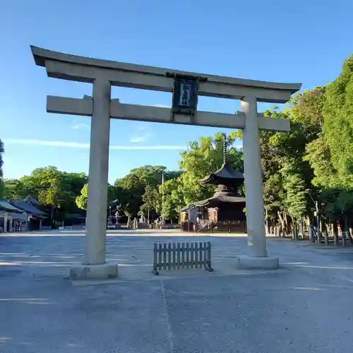 知立神社の鳥居