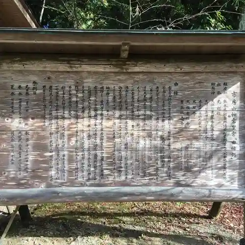 市房山神宮里宮神社の歴史