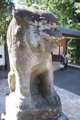 狭山八幡神社の狛犬