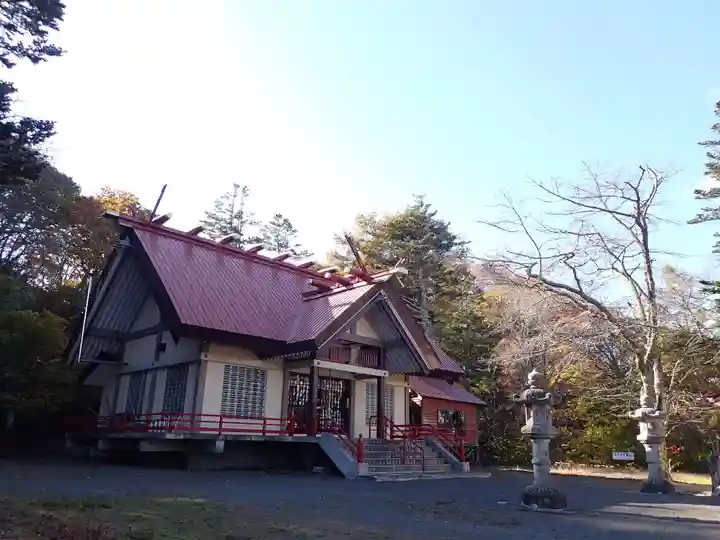 厚岸神社の本殿・本堂