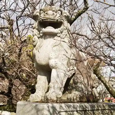 岡崎天満宮の狛犬